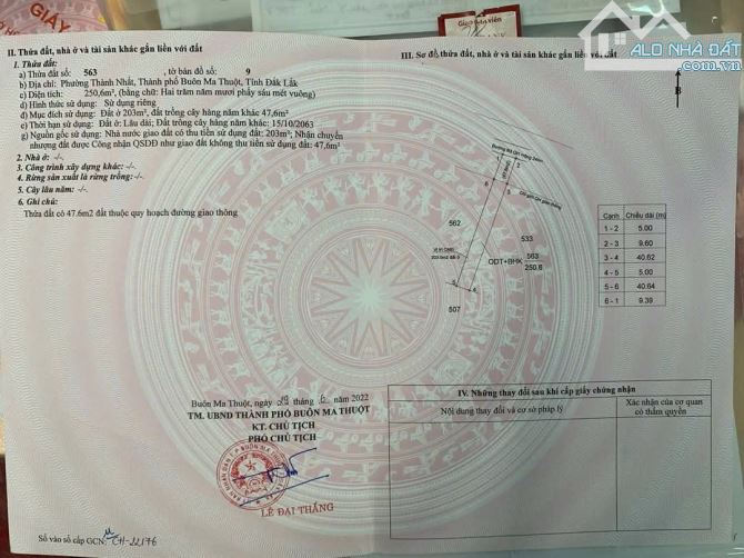4 lô mặt tiền đường nhựa trục lộ 4 Buôn Ky - 4