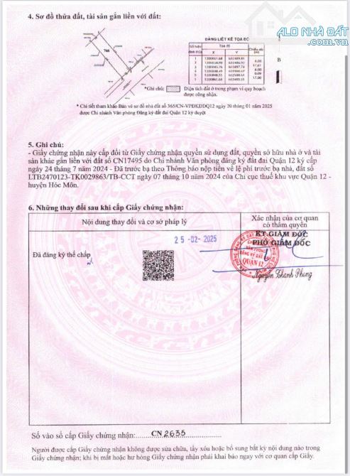 Bán lô đất APĐ 09, đường đẹp giá rất tốt. 1 lô duy nhất - 5
