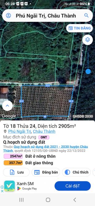 BÁN ĐẤT LÀM XƯỞNG, BẾN TÀU, ĐẤT CÔNG 2900M2 - 5