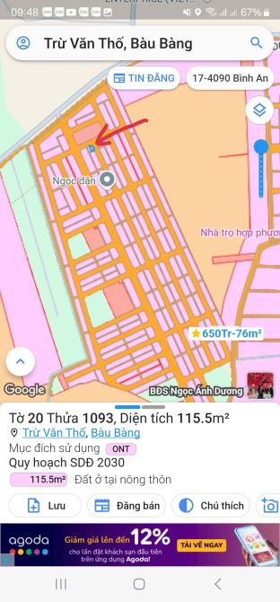 1,9Tỷ TL🔥Bán đất Lô Góc ngang 8x16m, KDC Nam Long 2, X.Trừ Văn Thố, H.Bàu Bàng - 5