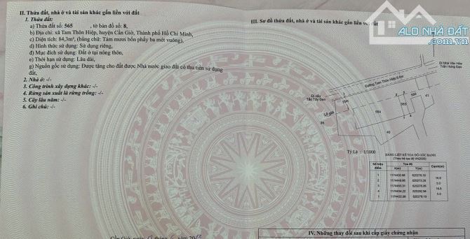Bán lô đất mặt tiền Tam Thôn Hiệp, Cần Giờ 2,35tỷ - 6