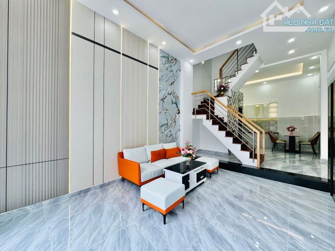 45m2, BÁN NHÀ 4 TẦNG, HẺM Ô TÔ 5M thông, THỐNG NHẤT, P16 GÒ VẤP, NHỈNH 5 TỶ - 6