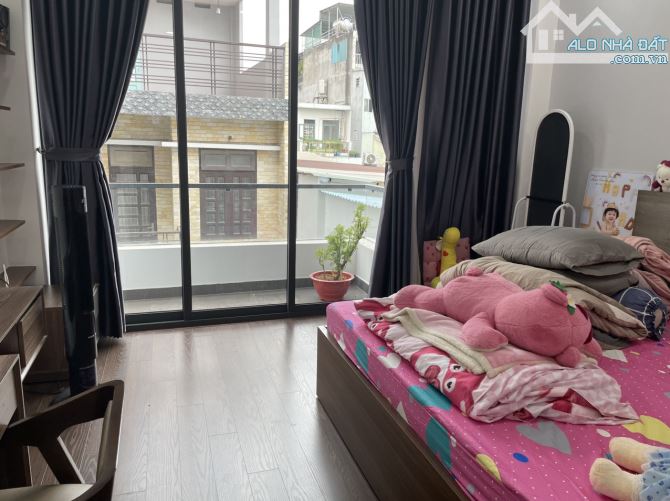 Nhà khu đồng bộ 5 tầng Lê Đức Thọ P6 gần chợ An Nhơn, hẻm 5m. Giá 7ti4 còn bớt - 6