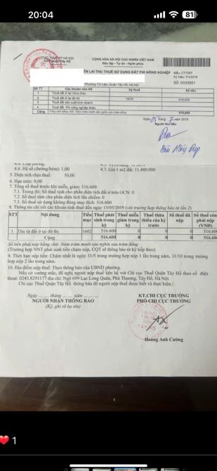 Cần bán nhà ngõ 55 Tứ Liên-Phường Tứ Liên-Tây Hồ-Hà Nội 31.8m2x4T, MT6.5m, giá 4.56 tỷ - 6