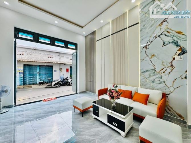 45m2, BÁN NHÀ 4 TẦNG, HẺM Ô TÔ 5M thông, THỐNG NHẤT, P16 GÒ VẤP, NHỈNH 5 TỶ - 7