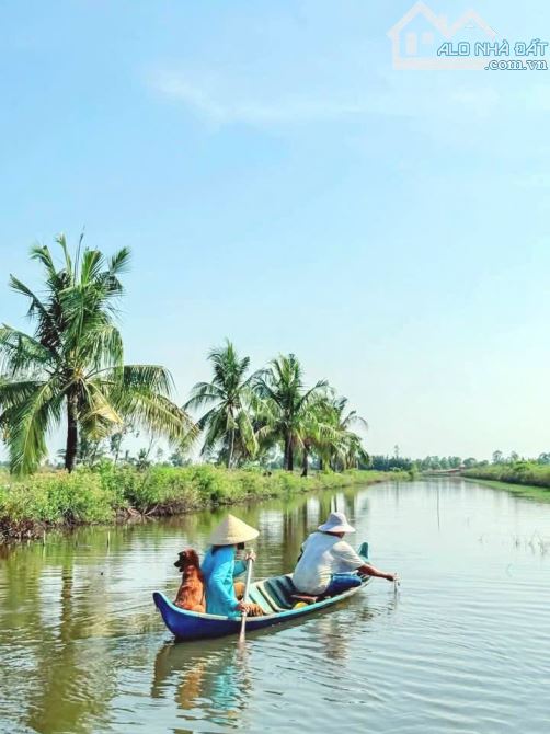 Siêu Phẩm, 1000m2 đất có 200m2 thổ cư View Kênh chỉ 1.55 tỷ - 7