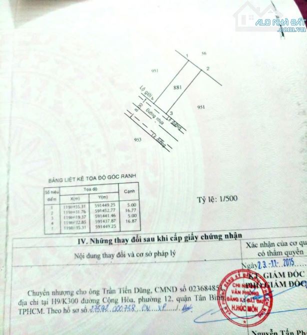 Ra gấp căn nhà cấp 4 ở Bà Điểm , Hóc Môn , Giá 820 Triệu  DT 84m2 - 7
