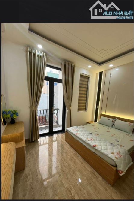 Bán nhà mới  phạm văn chiêu phường 9 gò vấp 4 tầng 47m² 5ty99 - 7