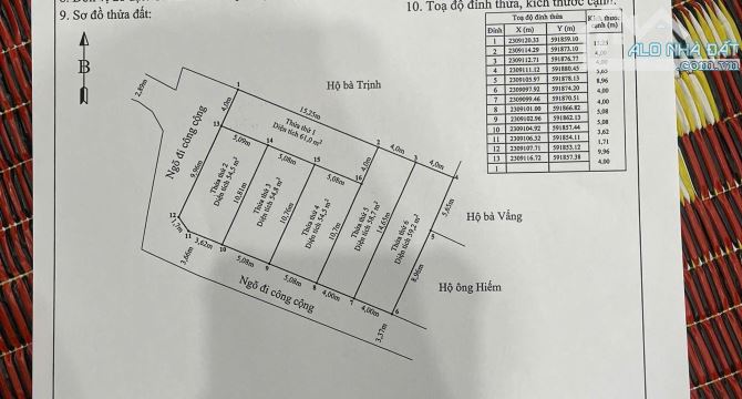 Dãy 6 căn nhà cực đẹp có sân cổng cạnh chợ 208 phường Hùng Vương, Hồng Bàng chỉ từ 2,7 tỷ - 8