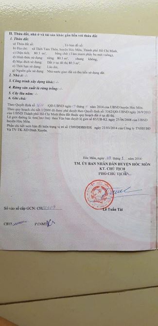 Cha mẹ già bán nhà 725 TRIỆU 4x20 ( 80m2 ) Chợ Thới Tứ Hóc Môn, Sổ hồng riêng sang tên - 8