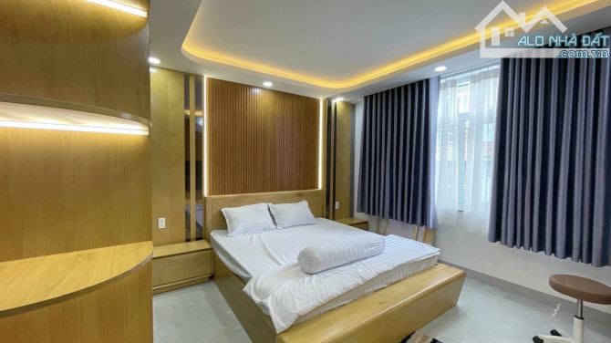 NHÀ PHỐ GÒ VẤP , THANG MÁY , HẺM XE TẢI THÔNG , TẶNG PHUN NỘI THẤT XỊN XÒ. - 9