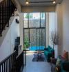 BÁN NHÀ 4 TẦNG SIÊU ĐẸP NAM VIỆT Á – PHONG CÁCH WABI SABI – CÓ HỒ BƠI TRONG NHÀ
