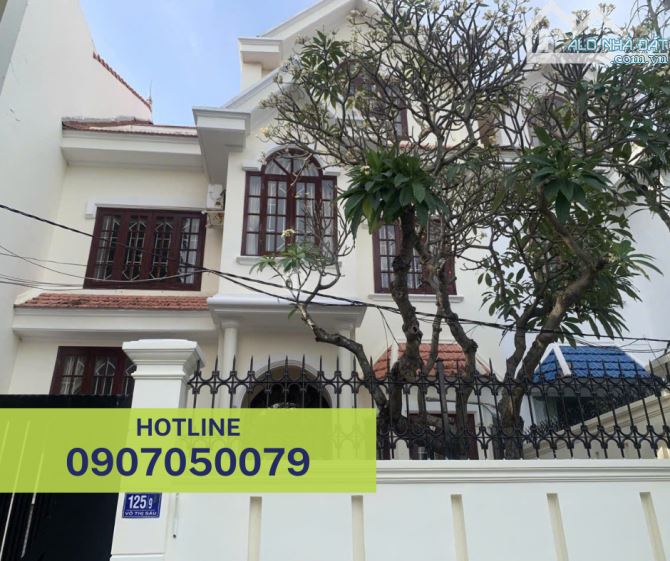 BÁN BIỆT THỰ CÁCH BIỂN 700M - DT 162M2 GIÁ CHỈ 15.5 TỶ - VÕ THỊ SÁU P2 VŨNG TÀU GẦN HỒ