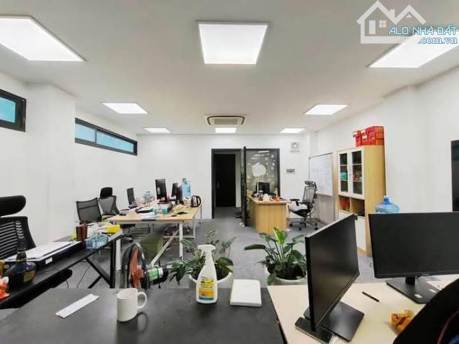BÁN NHÀ MẶT PHỐ KIM ĐỒNG  LÔ GÓC 2MT, 125m*9T, 9m MT, VỈA HÈ, ĐƯỜNG 8 LÀN XE CHỈ 84 TỶ - 1