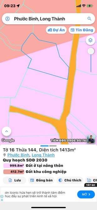 Cần bán hơn 3 sào 6 phước bình tách 3 sổ giá mềm - 1