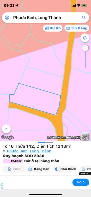 Cần bán hơn 3 sào 6 phước bình tách 3 sổ giá mềm - 2