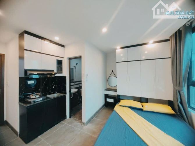 Tòa CHDV Tôn Thất Tùng 18 phòng khép kín, bóc team nhà mới, ba gác, dt 1.1 tỷ/năm, 76m - 3