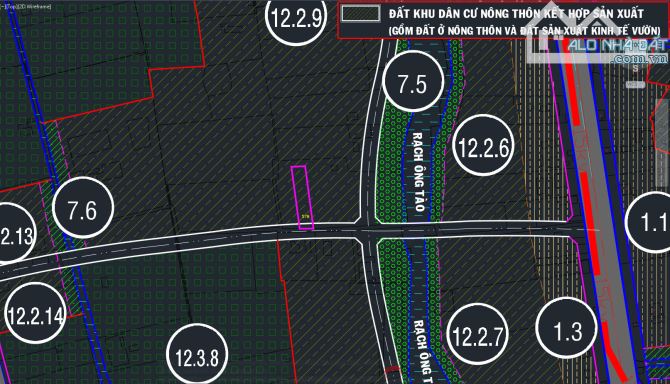 Bán đất đường 155 - 549m2 - 11x55 - 100m2 thổ cư - xã Bình Mỹ - Củ Chi - 4