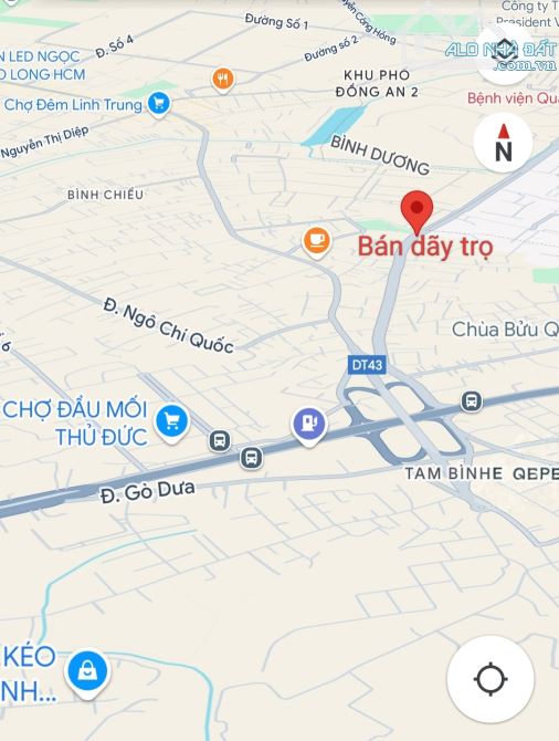 BÁN DÃY TRỌ GIÁP KCN SÓNG THẦN – BÌNH CHIỂU 💰 DÒNG TIỀN ỔN ĐỊNH/THÁNG 10M RA ĐƯỜNG XE TẢI - 4