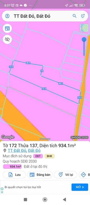 ✅934m2 TRUNG TÂM THỊ TRẤN ĐẤT ĐỎ - LONG ĐẤT - BRVT GIÁ CHỈ 2,2 TỶ - 4