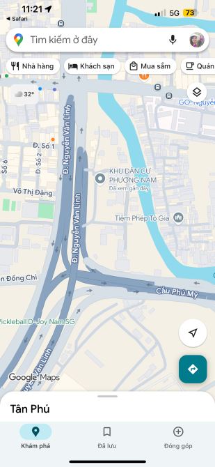 ĐÁT VÀNG THUỘC KDC PHƯƠNG NAM P TÂN PHÚ QUẬN 7-NGANG 10x20-SÁT PHÚ MỸ HƯNG 1 CÂY CẦU-18TỈ - 2