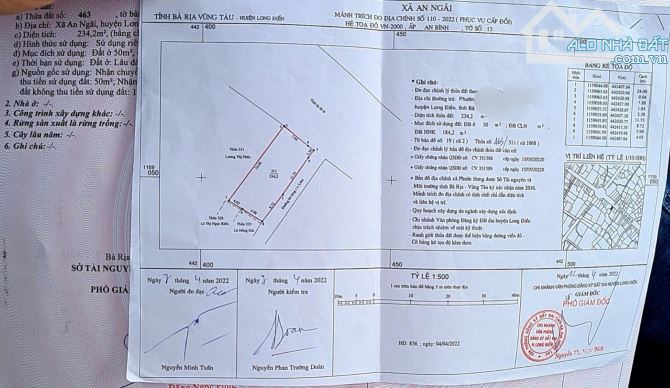 2 KIOT LÔ GÓC MẶT TIỀN TỈNH LỘ 44B- AN NGÃI- LONG ĐẤT🧨🧨 ✅Dt: 234m2 (10x24m) - 5