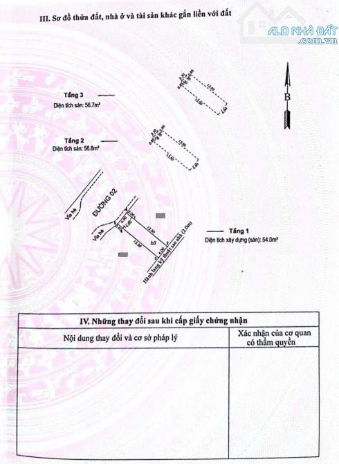 nhà 62m2 4ty1 TL 1 trệt 2 lầu KDC Hoàng Nam 5, P.Tân Bình, TP.Dĩ An - 6