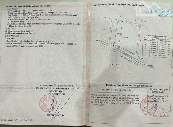 Bán gấp lô đất An Thới Đông, Xã An Thới Đông, Cần Giờ - 6
