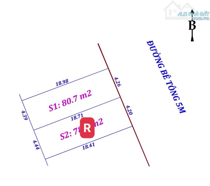 🌟ĐẤT ĐẸP HỒNG LIÊN – GẦN BỆNH VIỆN UNG BƯỚU – GIÁ CHỈ TỪ 1,Xxx TỶ 80m2 ĐB đường 5m