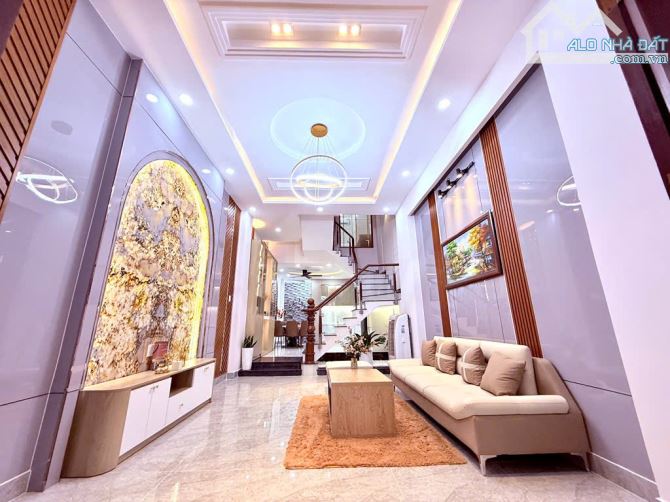 Siêu phẩm không có căn thứ 2, Nơ Trang Long-P.13, 60m2, 4 tầng nội thất cao cấp chỉ 8.x tỷ