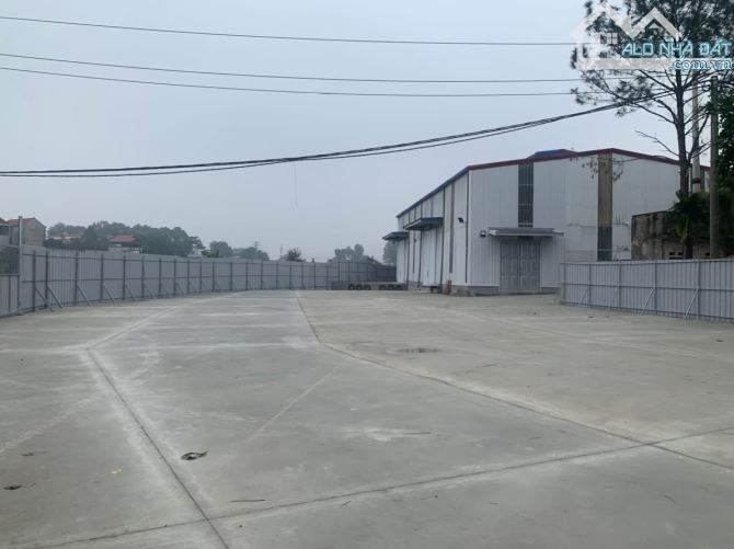 Cho thuê 1500m2 ccn hòa sơn, xưởng tiêu chuẩn