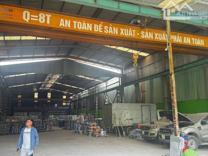 Cho thuê 2000m2 xưởng có cẩu trục tại Dục Tú Đông Anh