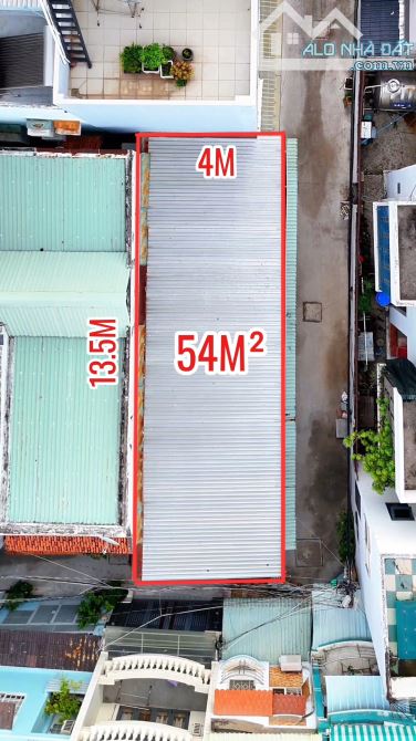 BÁN NHÀ GÓC 2 MẶT TIỀN HẺM Ô TÔ PHƯỜNG TÂN QUY. DT: 4M X 13.5M - 1