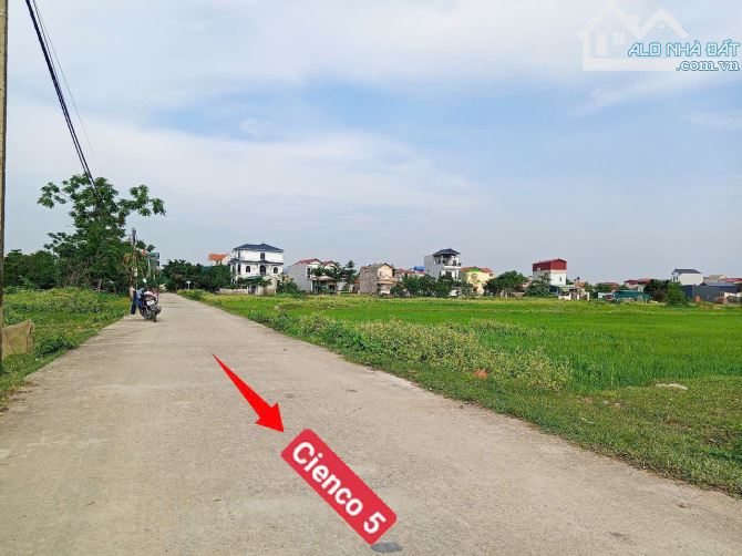 🔥CẠNH CIENCO 5, chỉ 1x triệu/m², MẶT TIỀN 20m - ĐẤT ĐẸP OTO TRÁNH, 200m² 🔥:977690119🔥 - 1
