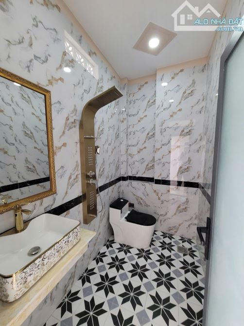 Bán nhà mới 1T2L 4.15x31m hoàn công, mặt tiền Huỳnh Tấn Phát p. Đông Hòa, full nội thất - 12