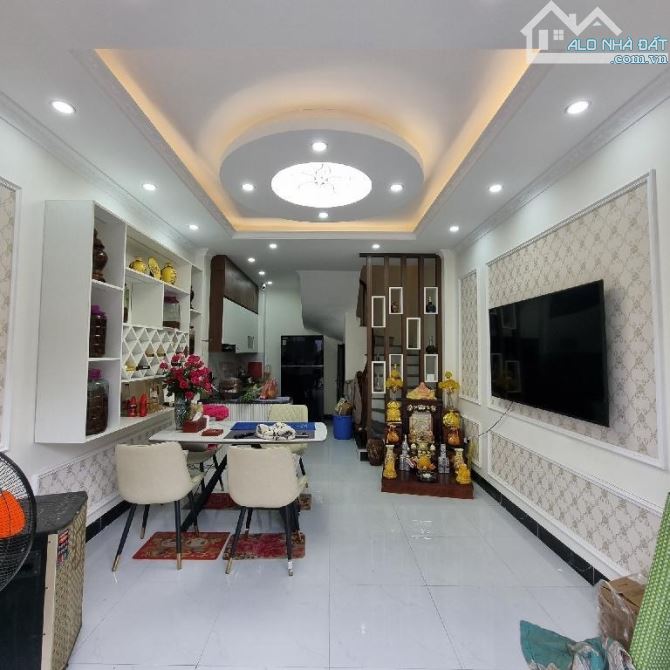 Nhà Kim Hoàng nở hậu gần trường cấp 1, 2 gần chợ gần KĐT An Lạc 35m2 mặt tiền 4m 4 tỷ 6 - 2