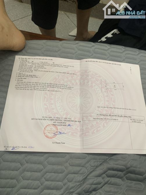 Bán đất sẵn nhà tại nguyên khê đông anh dt 35m giá 5.5 tỷ
