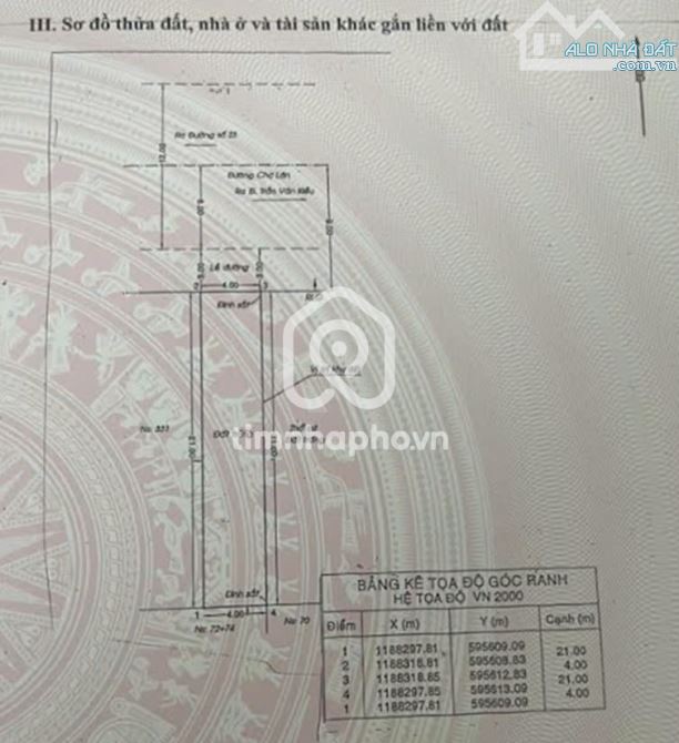 ⭐️Bán Đất Mặt Tiền Đường Chợ Lớn Quận 6  84m2 (4x21m)  Giá 13.5 Tỷ  timnhapho.vn - 2