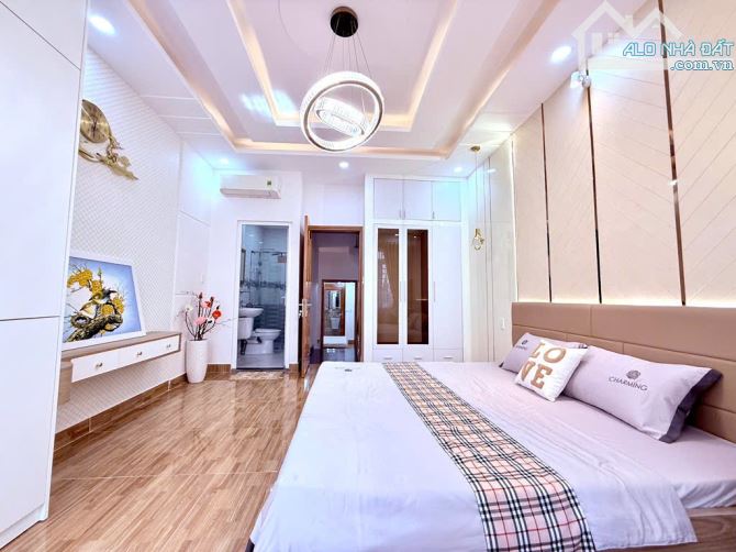 Siêu phẩm không có căn thứ 2, Nơ Trang Long-P.13, 60m2, 4 tầng nội thất cao cấp chỉ 8.x tỷ - 3