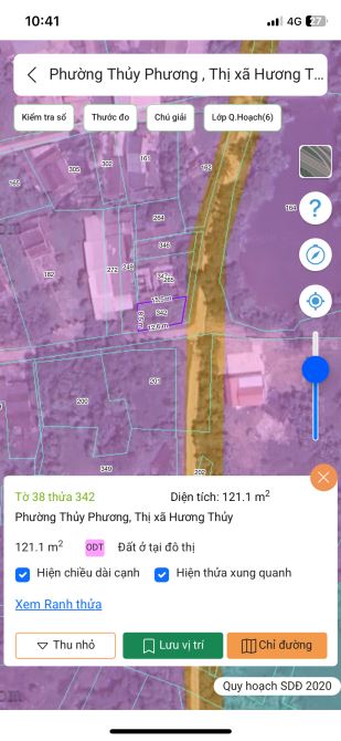 Đất 2 mặt tiền đường Dương Nguyên Trực, Thuỷ Phương, Tp Huế - 3