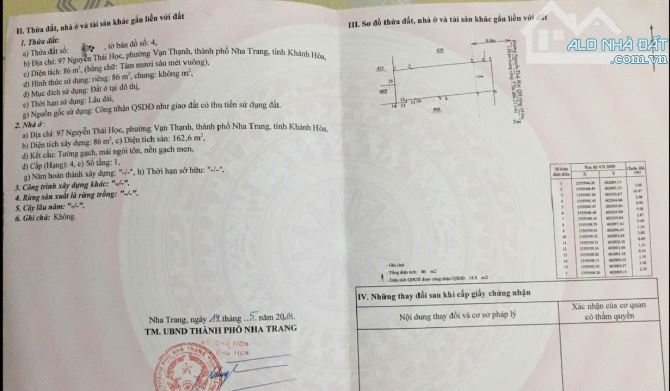 Bán lô đất mặt tiền đường Nguyễn Thái Học, Vạn Thạnh, Nha Trang - 3