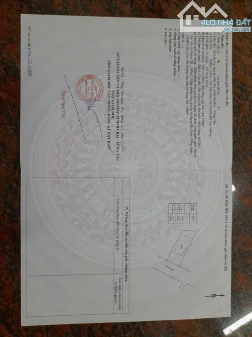 CẦN BÁN GẤP LÔ ĐẤT NGAY SAU LƯNG CHỢ LỘC AN CHỈ CÁCH BIỂN 5P DI CHUYỂN - 3
