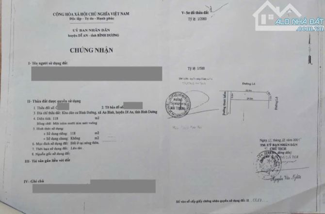 Nhà mặt tiền KDC Bình Đường, Phường An Bình, Tp Dĩ An. - 5