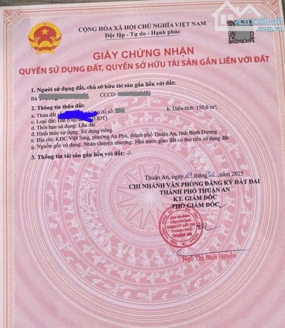 150m2 7ty5 TL nhà 1 trệt 1 lầu và 5 phòng trọ KDC Việt Sing, p.An Phú, Thuận An - 6