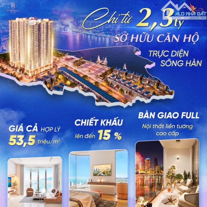 2 suất view sông , pháo hoa tầng cao Penisula giá rẻ hơn cdt bán rẻ hơn thị trường 300tr - 8