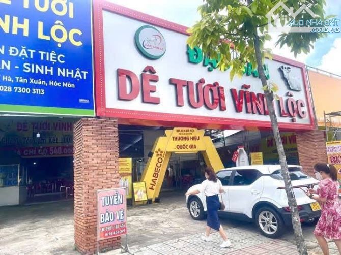 MẶT TIỀN KINH DOANH DIỆN TÍCH KHỦNG LÊ THỊ HÀ HÓC MÔN.