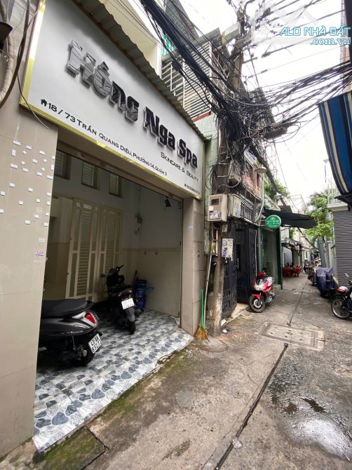 BÁN NHÀ 3 TẦNG – TRẦN QUANG DIỆU, QUẬN 3 – SỔ HỒNG RIÊNG