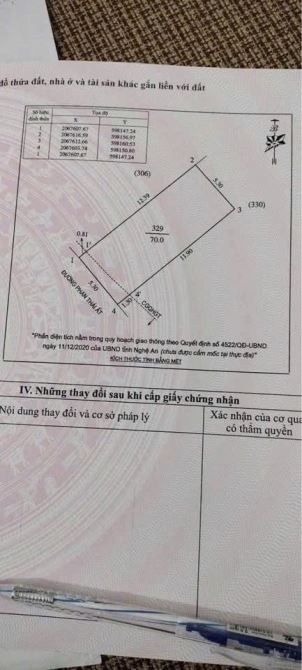 Bán 70m2 đất mặt đường Phan Thái Ất - Hà Huy Tập