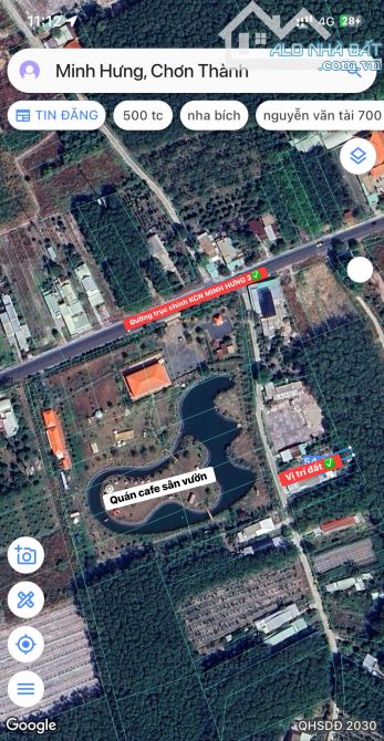 ấp 5 xã minh hưng, huyện chơn thành, tỉnh bình phước, 6x50m, 100m2 Tc