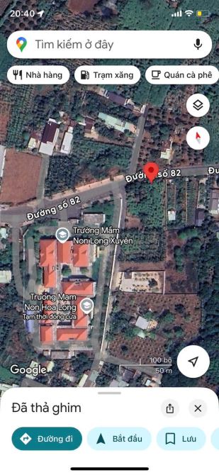 Kế bên trường Mầm non Long Xuyên Hoà Long Tp Bà Rịa -9.6x44, nở hậu 10-3.6 tỷ